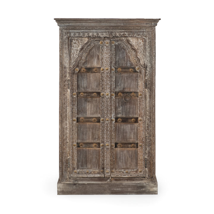 Indira Armoire Light Brown