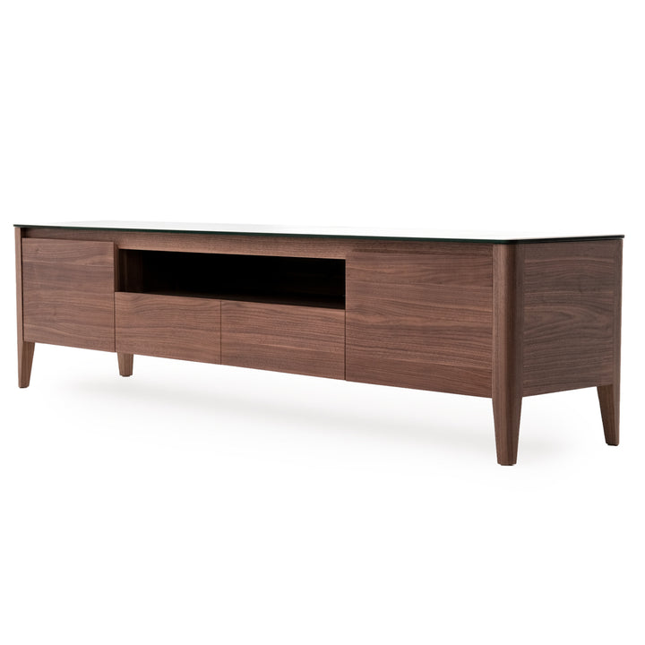 Elkom TV and Entertainment Unit Dark Brown