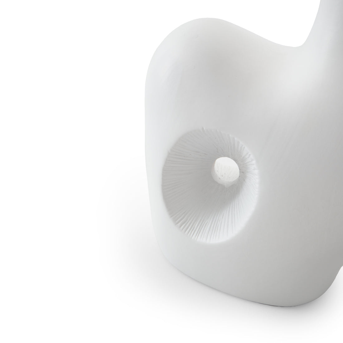 Saja Ceramic Vase Off White