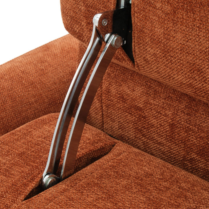 Nilani Reclining Accent Chair Orange