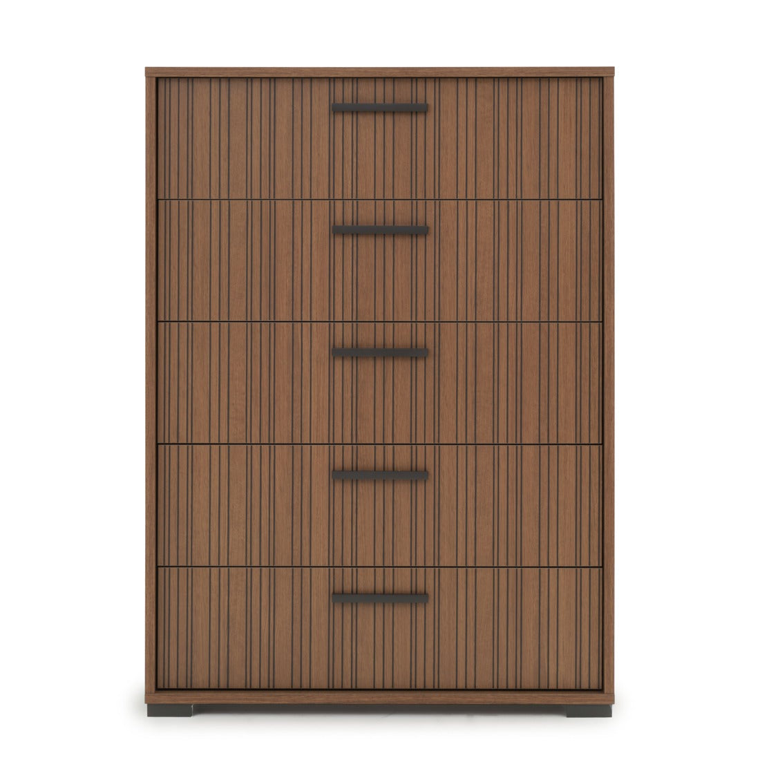 Nitmo 5-Drawer Chest Dark Brown