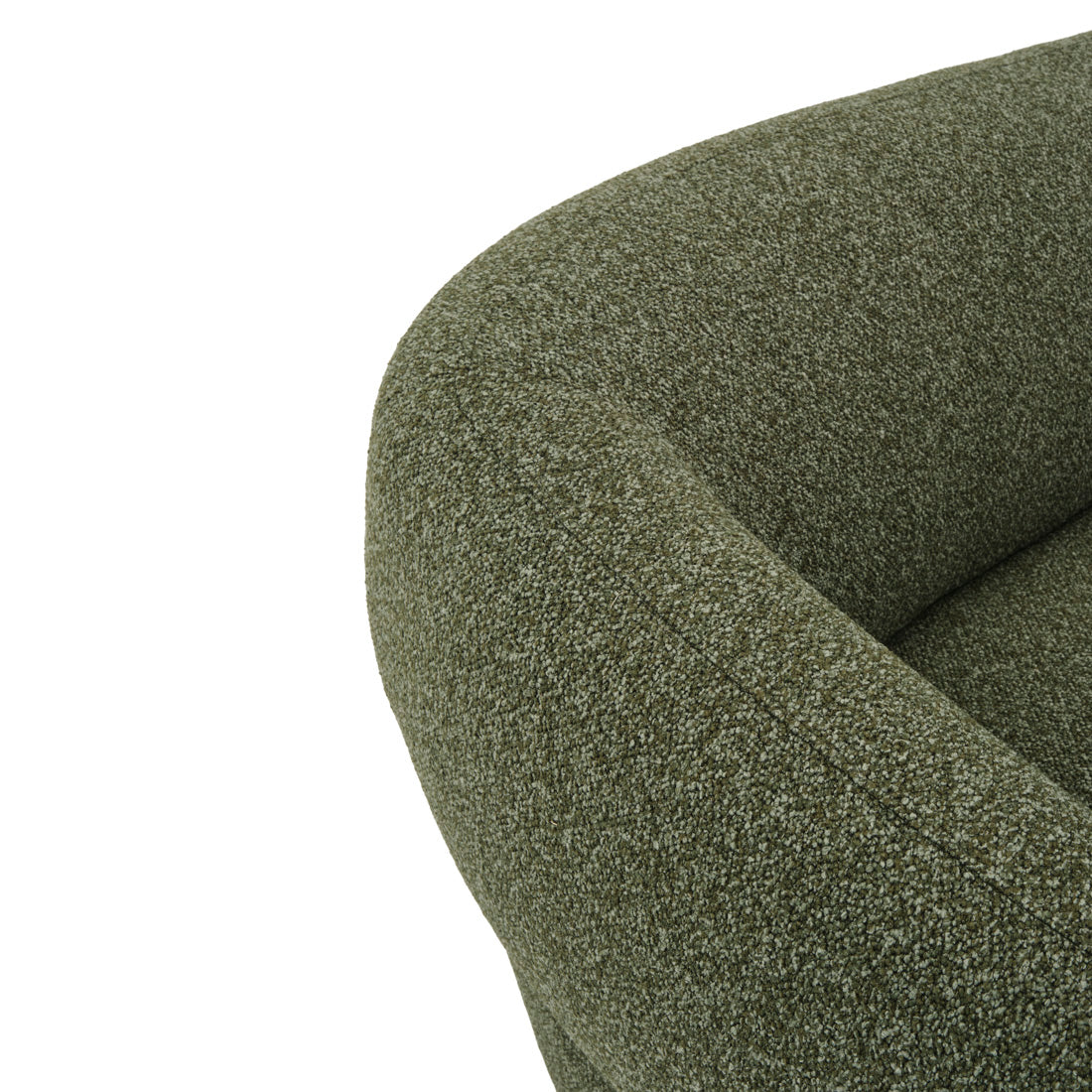 Nesla Fabric Sofa Dark Green