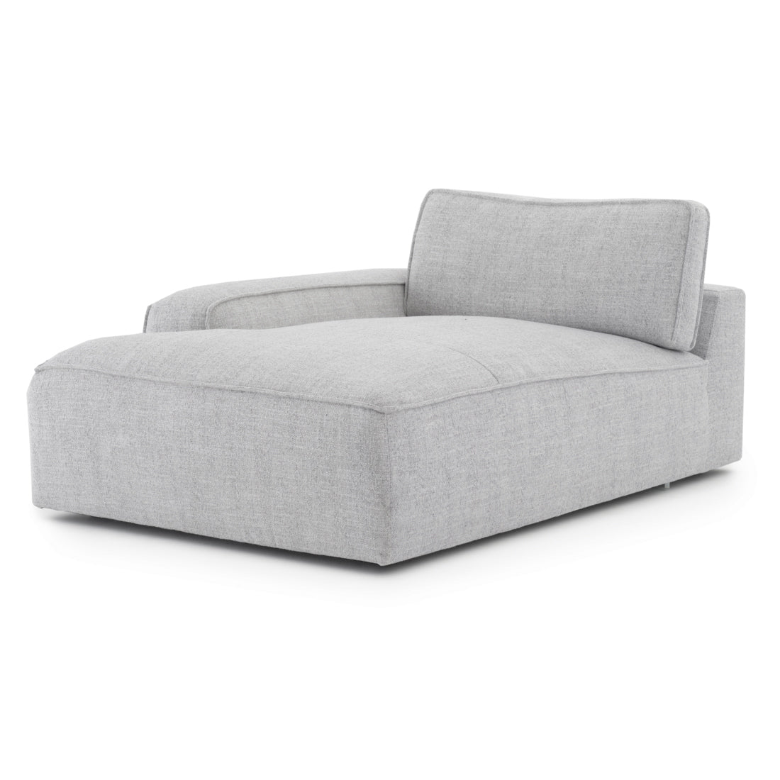 Nash Modular Left Chaise Light Grey