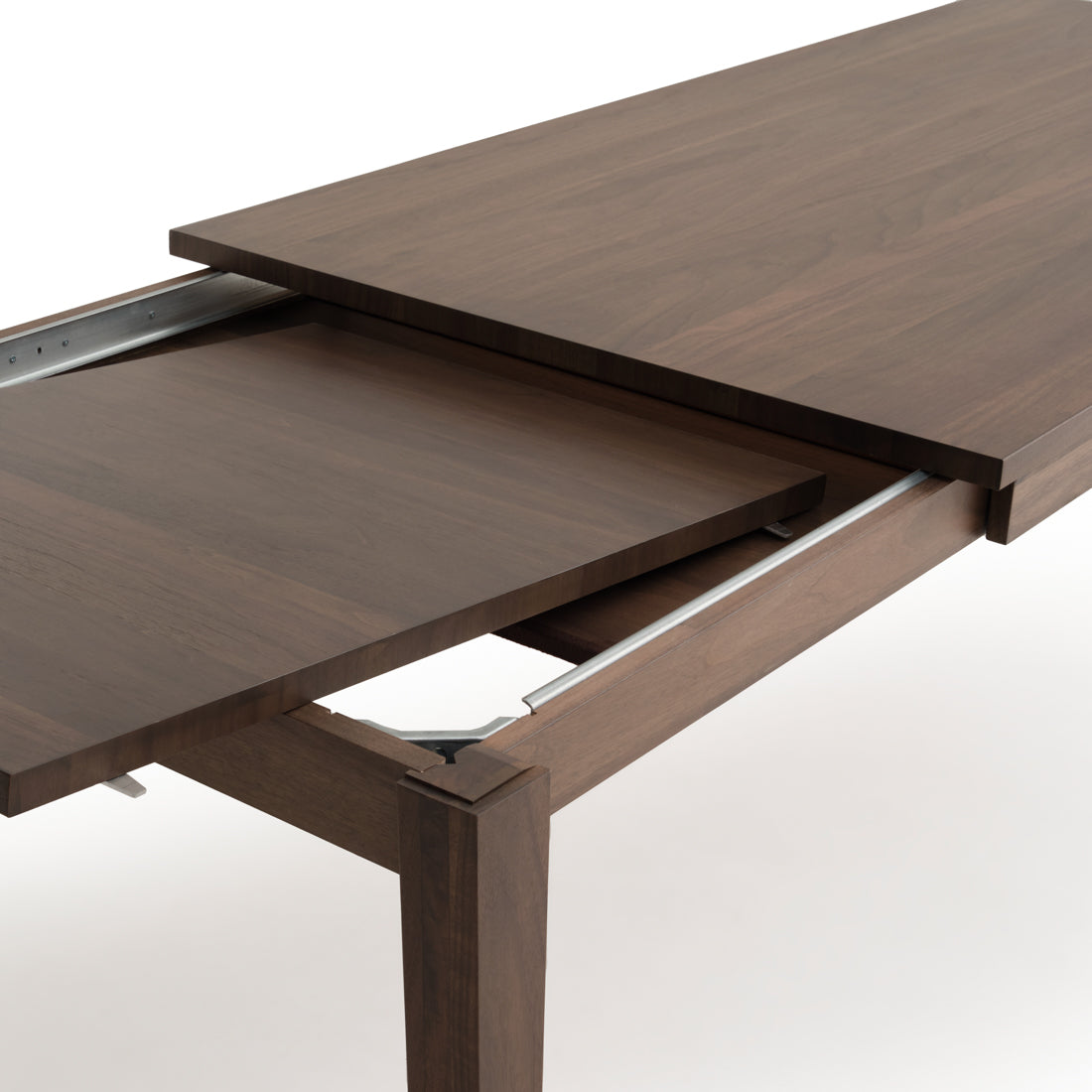 Nicolas Extendable Dining Table Dark Brown