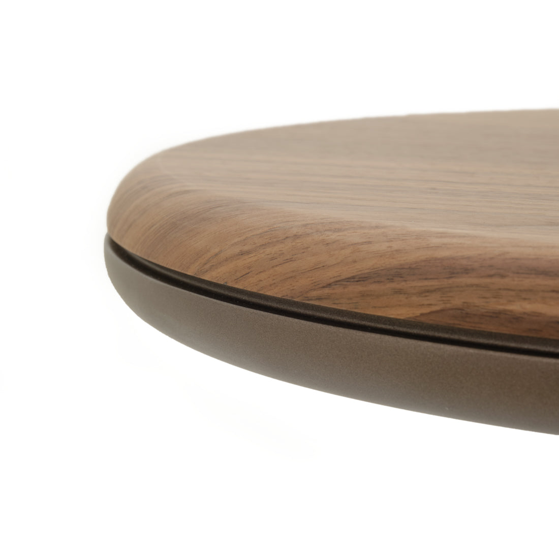 Nami Wood End Table Dark Brown