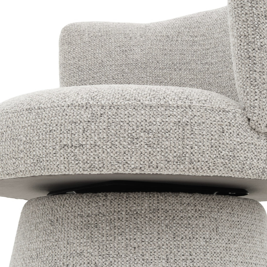 Emira Swivel Chair Beige
