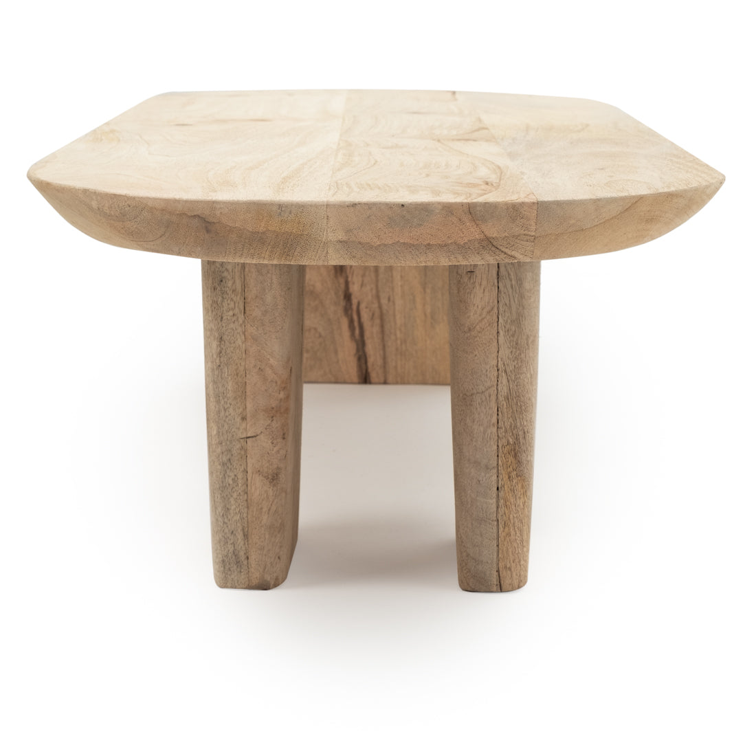 Indira Wood Coffee Table Light Brown