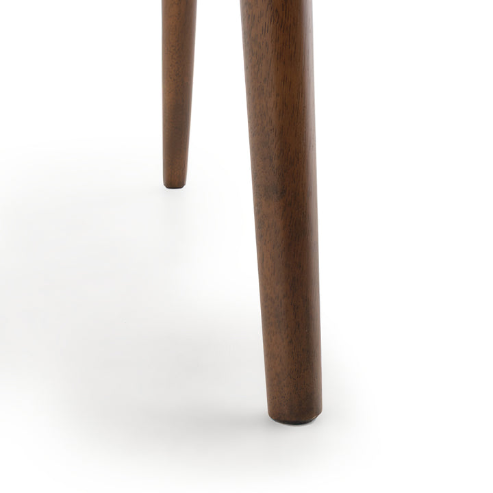 Elinor Leather Chair Dark Brown