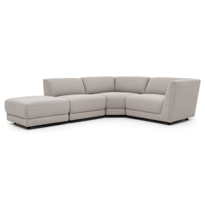 Nathan Fabric Modular Set Light Grey