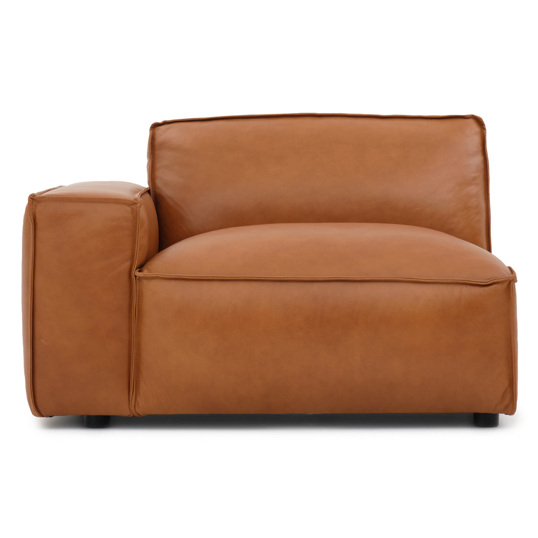 Nook Modular Left Chair Cognac
