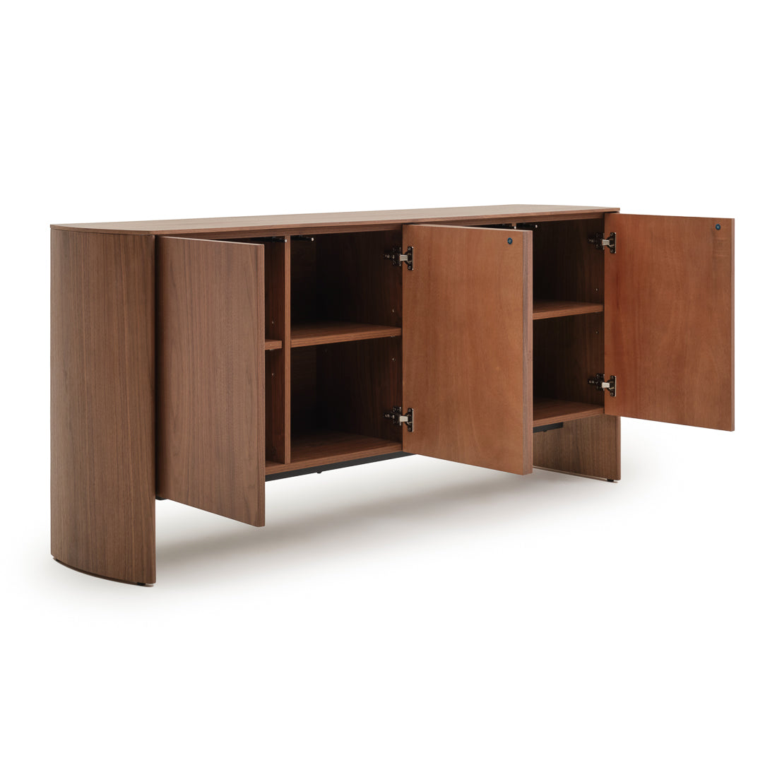 Elysa Wood Sideboard Dark Brown
