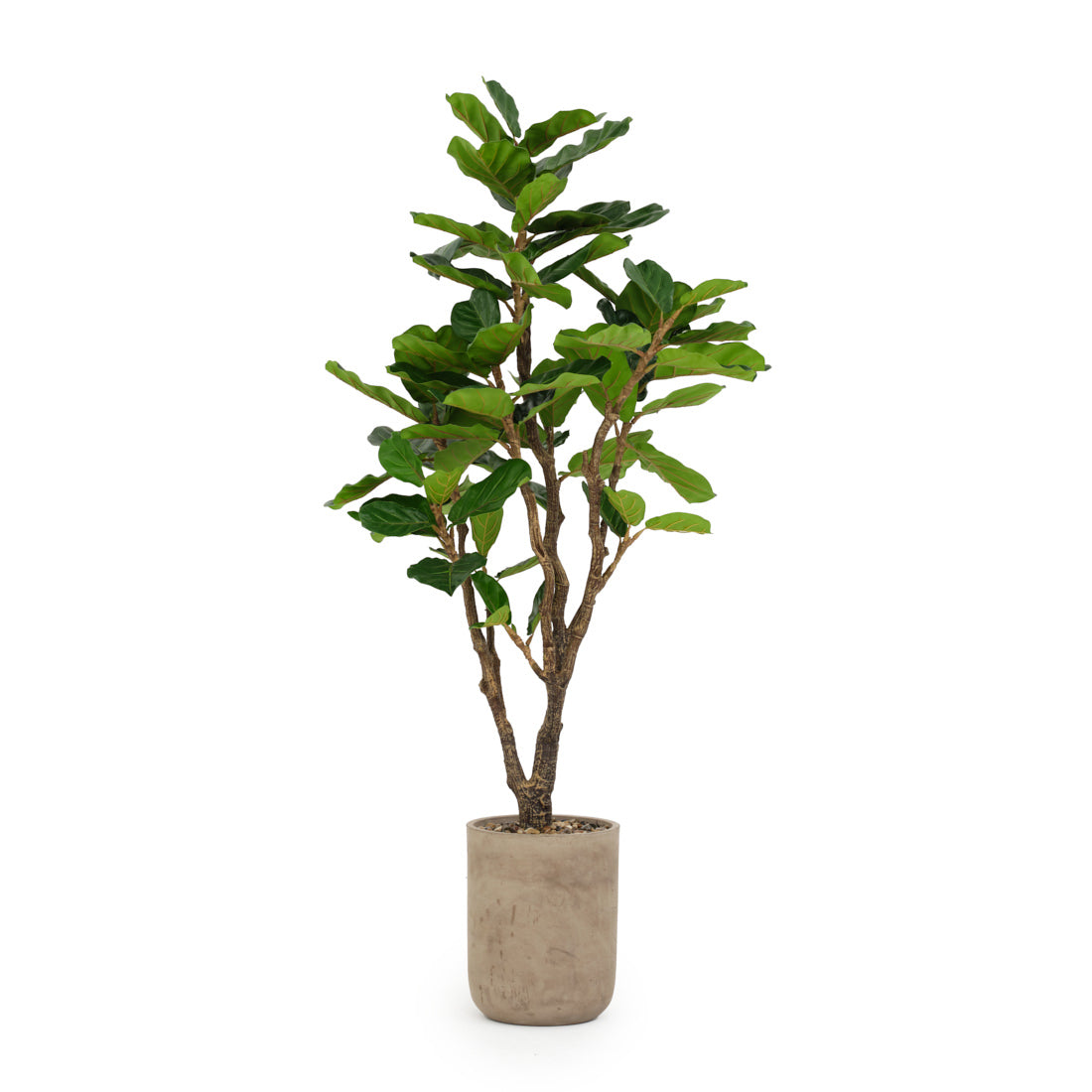 Fiddle Leaf Fig Artificial Plant Dark Green