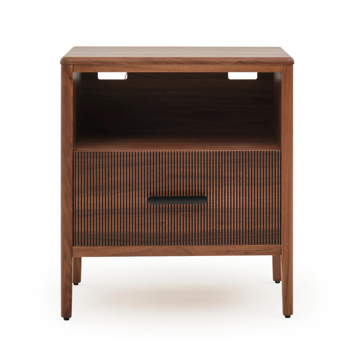 Edriana Right Nightstand Dark Brown