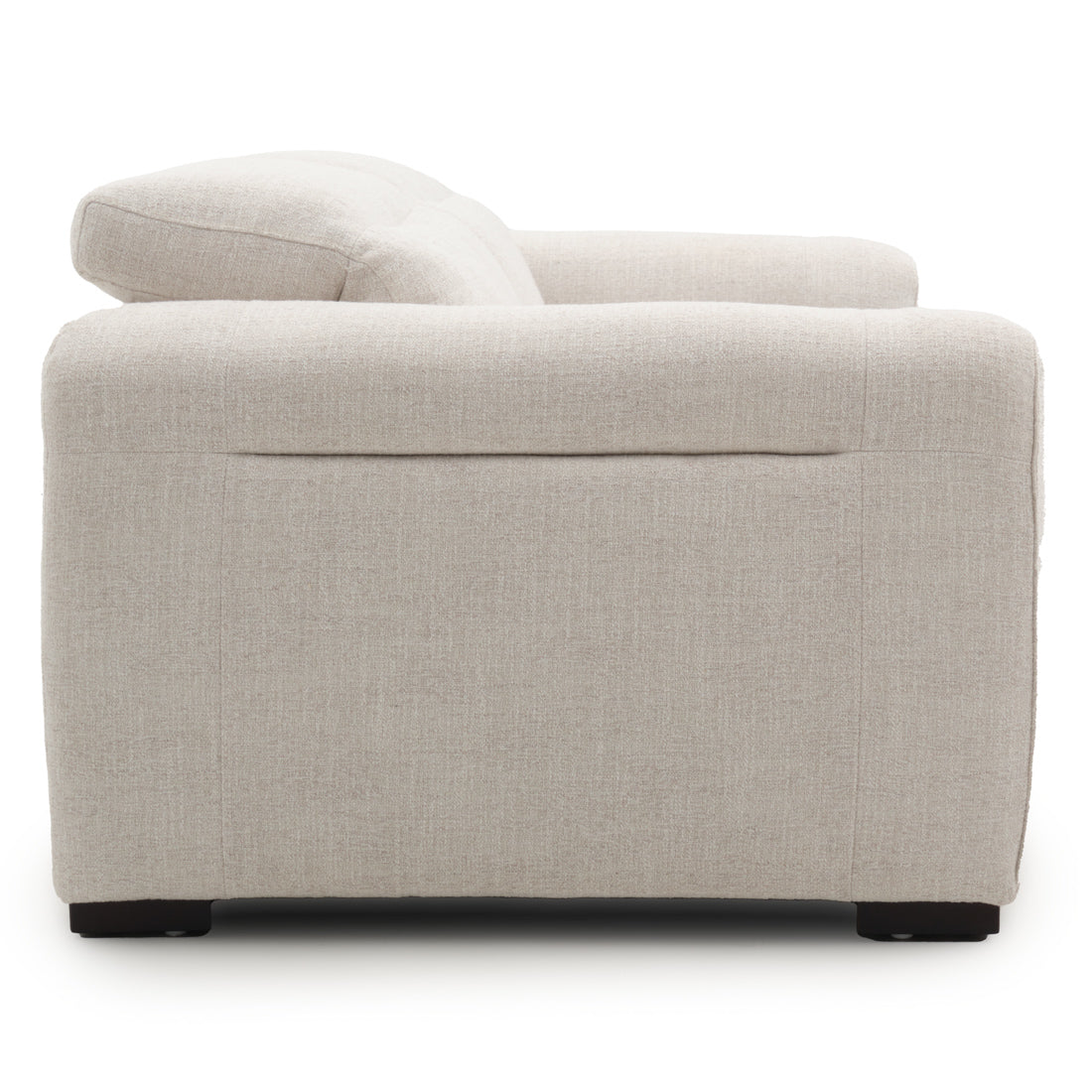 Niguel Fabric Reclining Sofa Beige