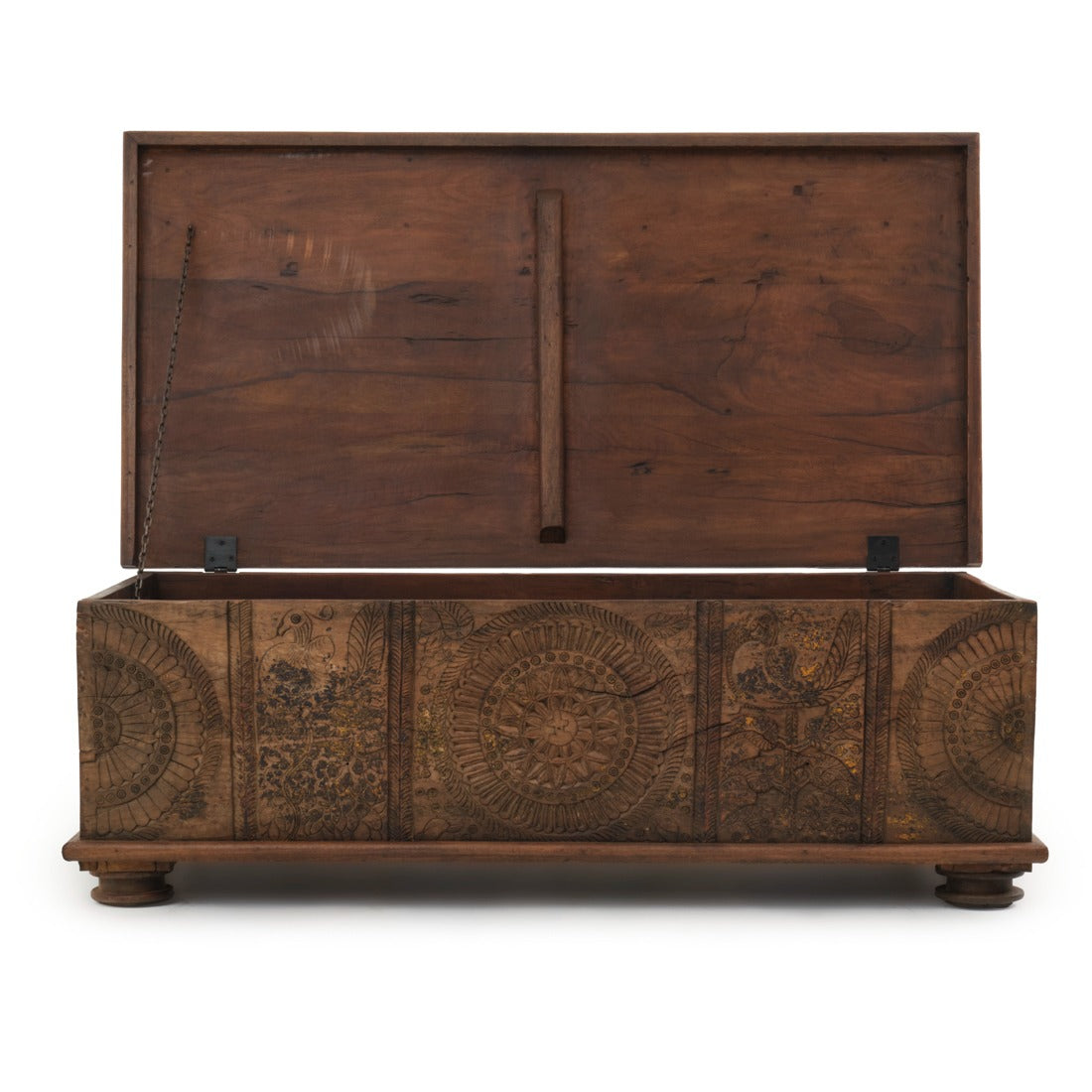 Indira Wood Coffee Table Light Brown