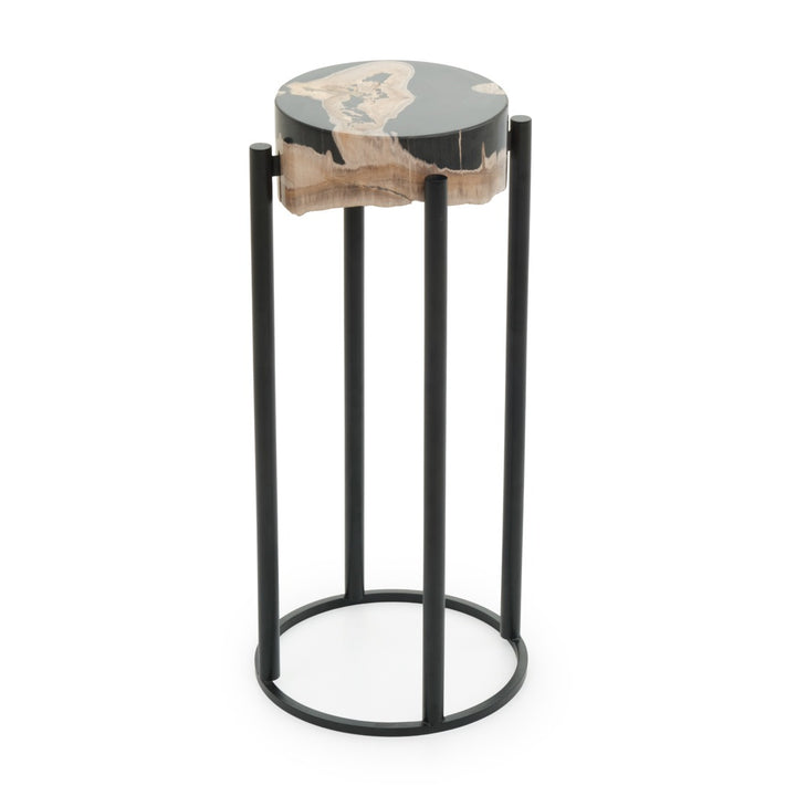 Walford Wood End Table Black