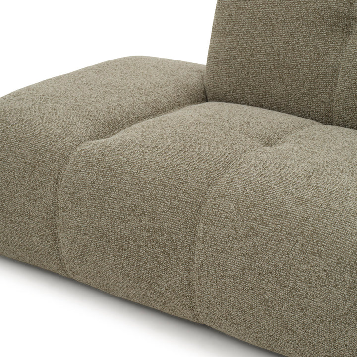 Nalinda Fabric Modular Sofa Light Green