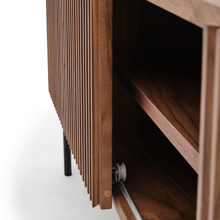 Easton TV and Entertainment Unit Dark Brown