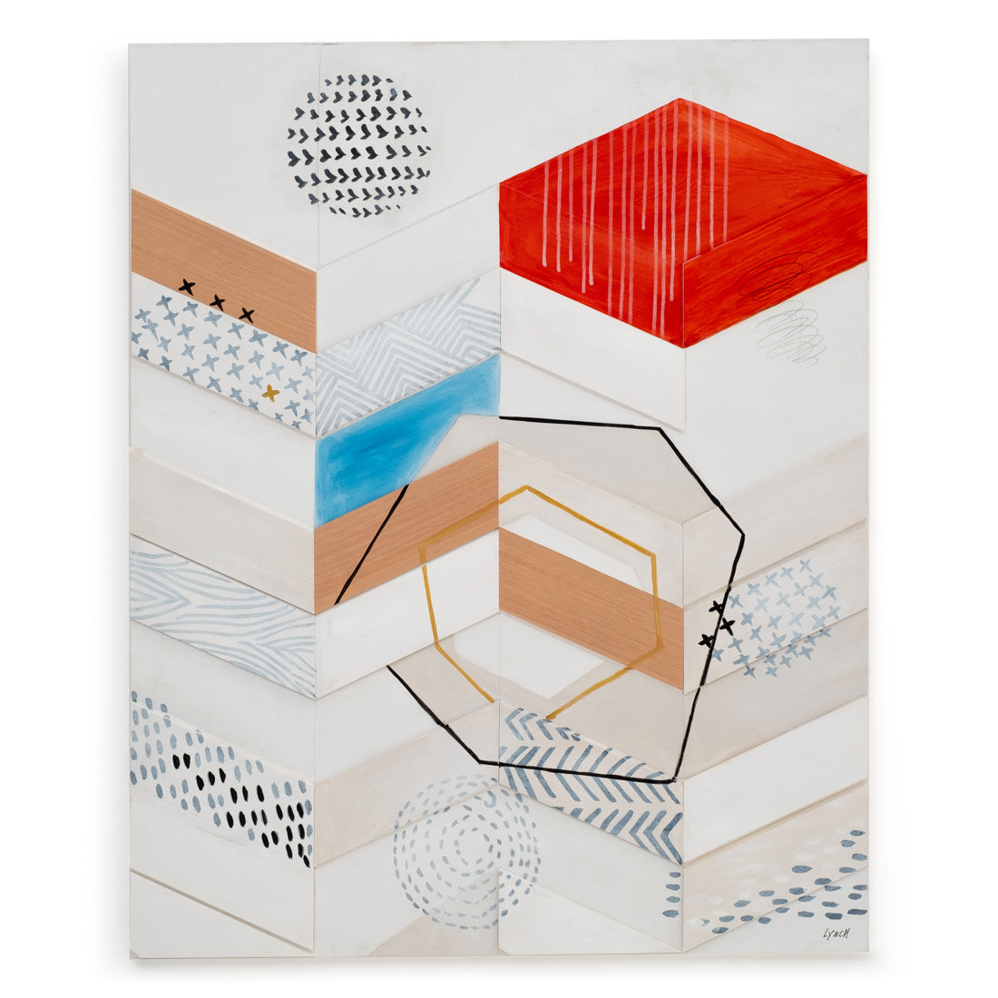 Eloi Painting on Canvas Multicolour
