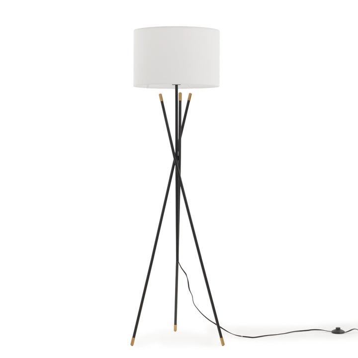 Walsha Floor Lamp Black
