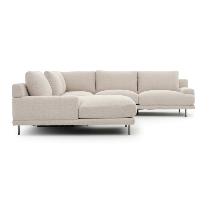 Elizabeth Fabric Modular Set Beige