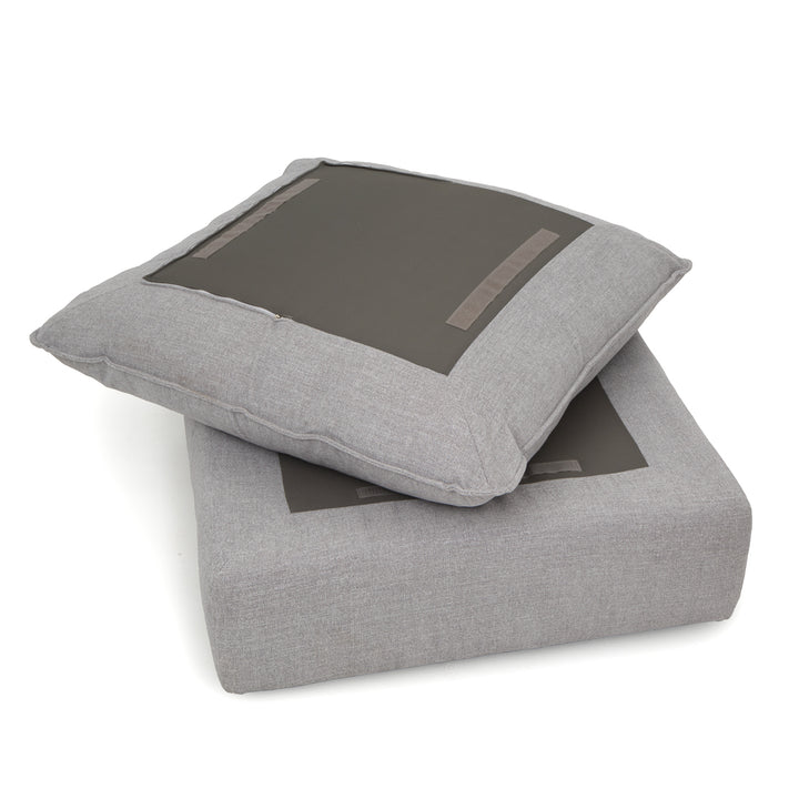 Neo Modular Ottoman Light Grey