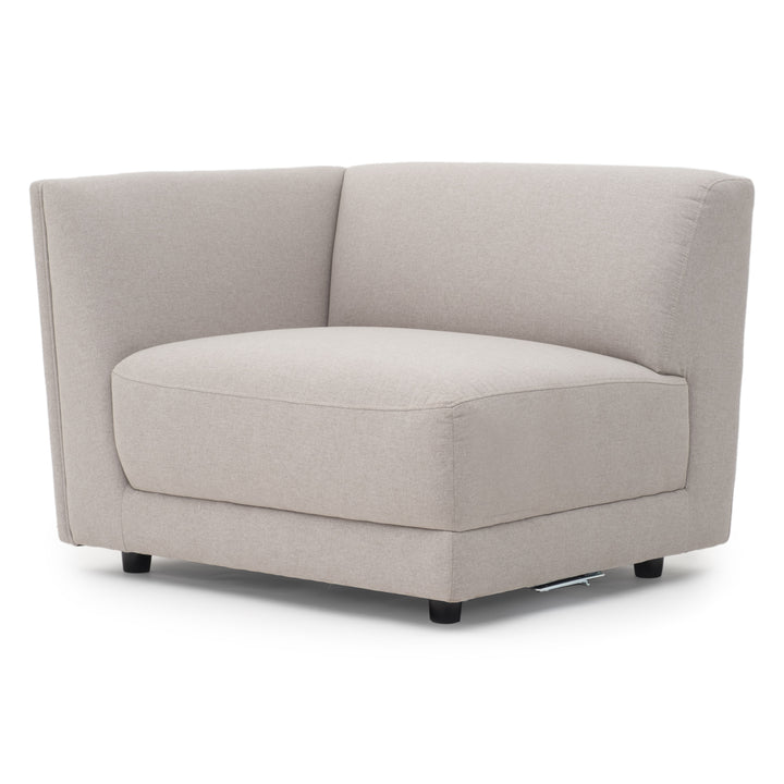 Nathan Modular Left Chair Light Grey