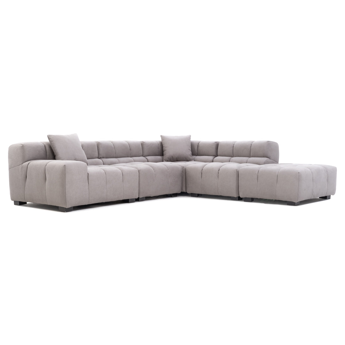 Norika Fabric Modular Set Light Grey