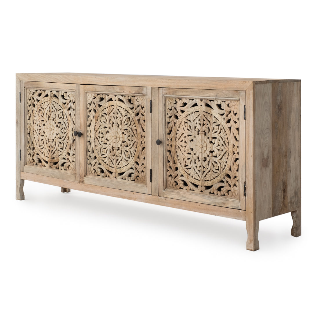 Indira Armoire Light Brown