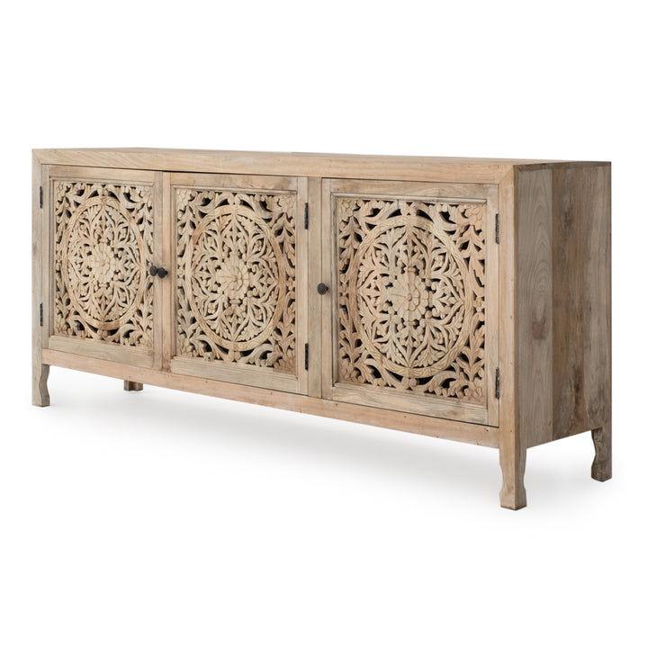 Indira Armoire Light Brown
