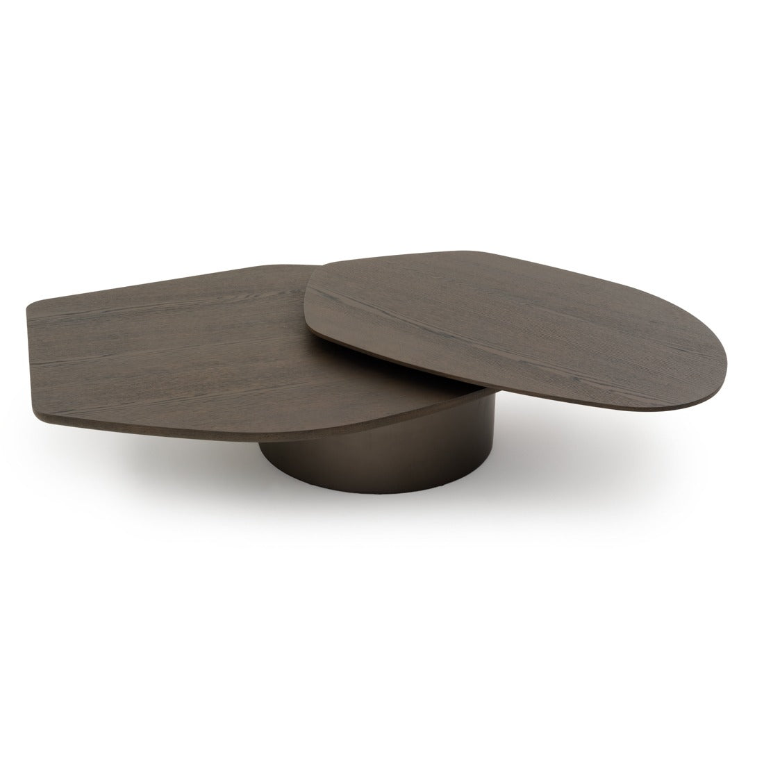 Eirian Wood Coffee Table Dark Grey