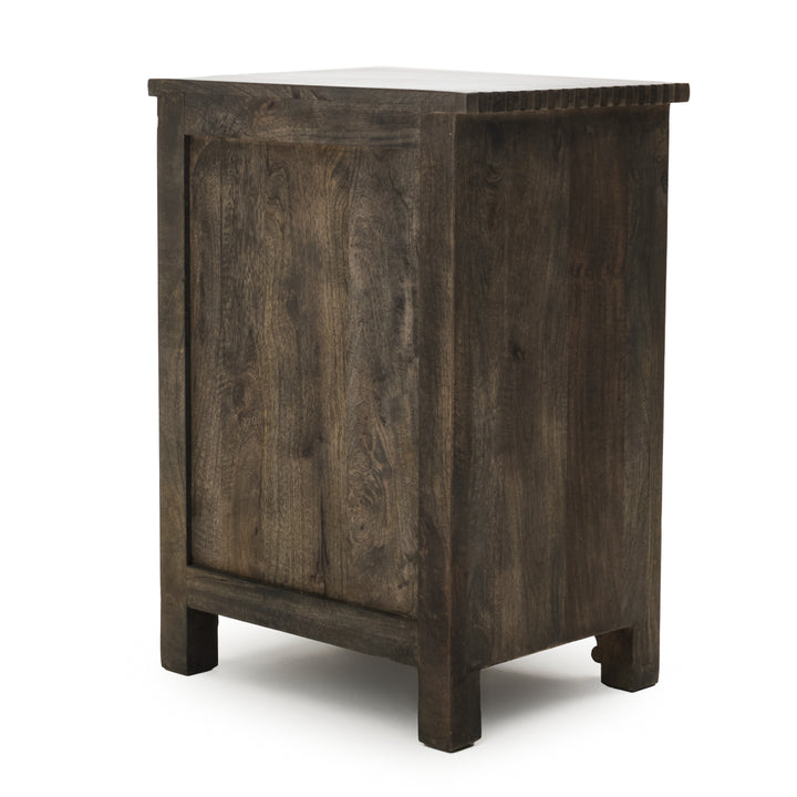 Indira Nightstand Dark Brown