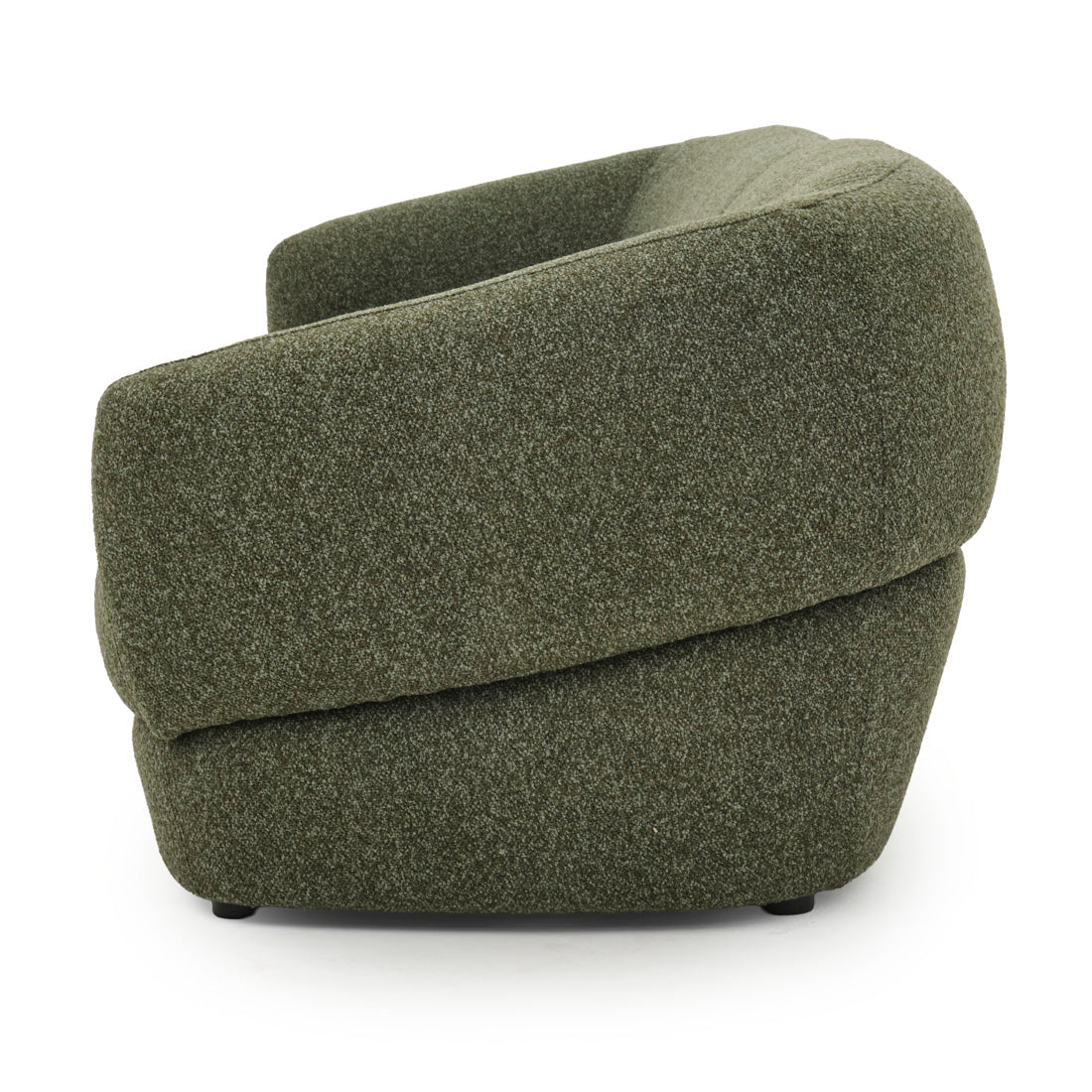 Nesla Fabric Sofa Dark Green