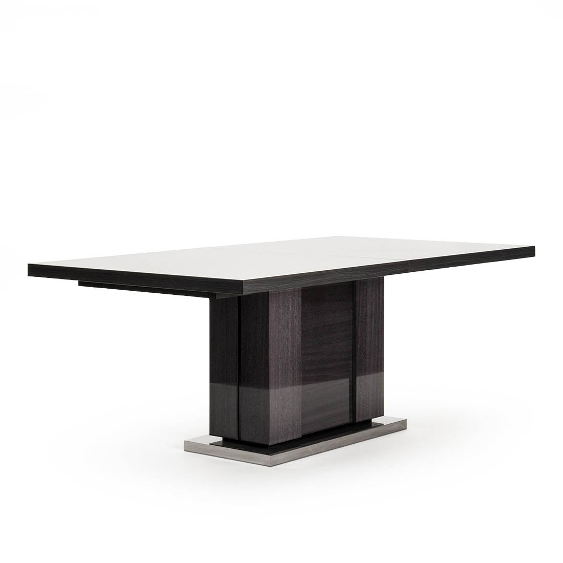 Carlyle Extendable Dining Table Dark Grey
