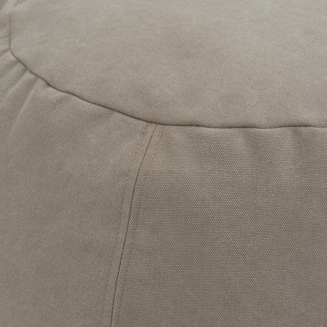 Eloka Bean Bag with Ottoman Beige