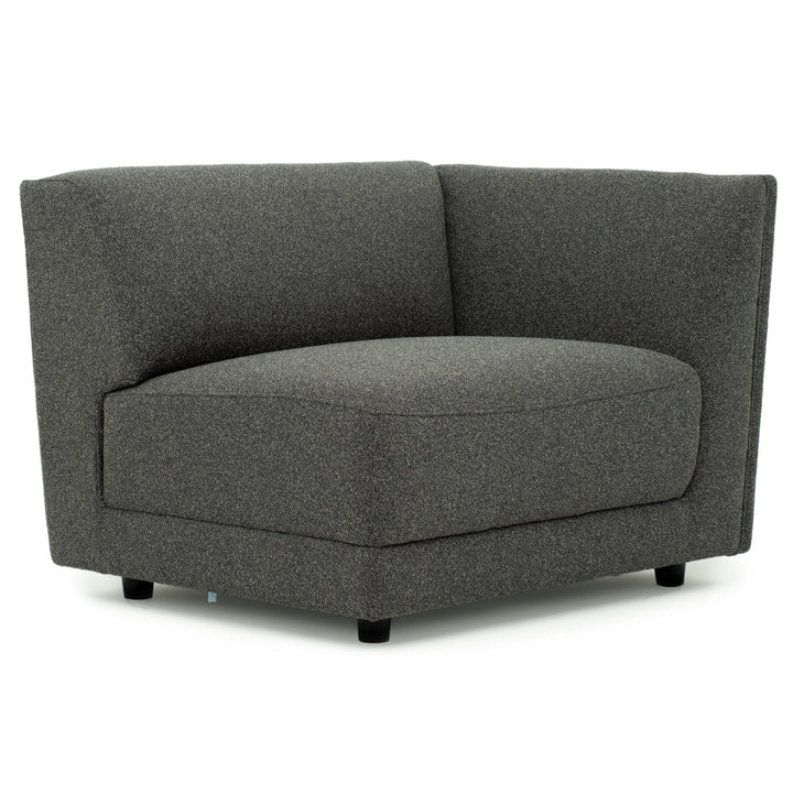 Nathan Modular Right Chair Dark Grey