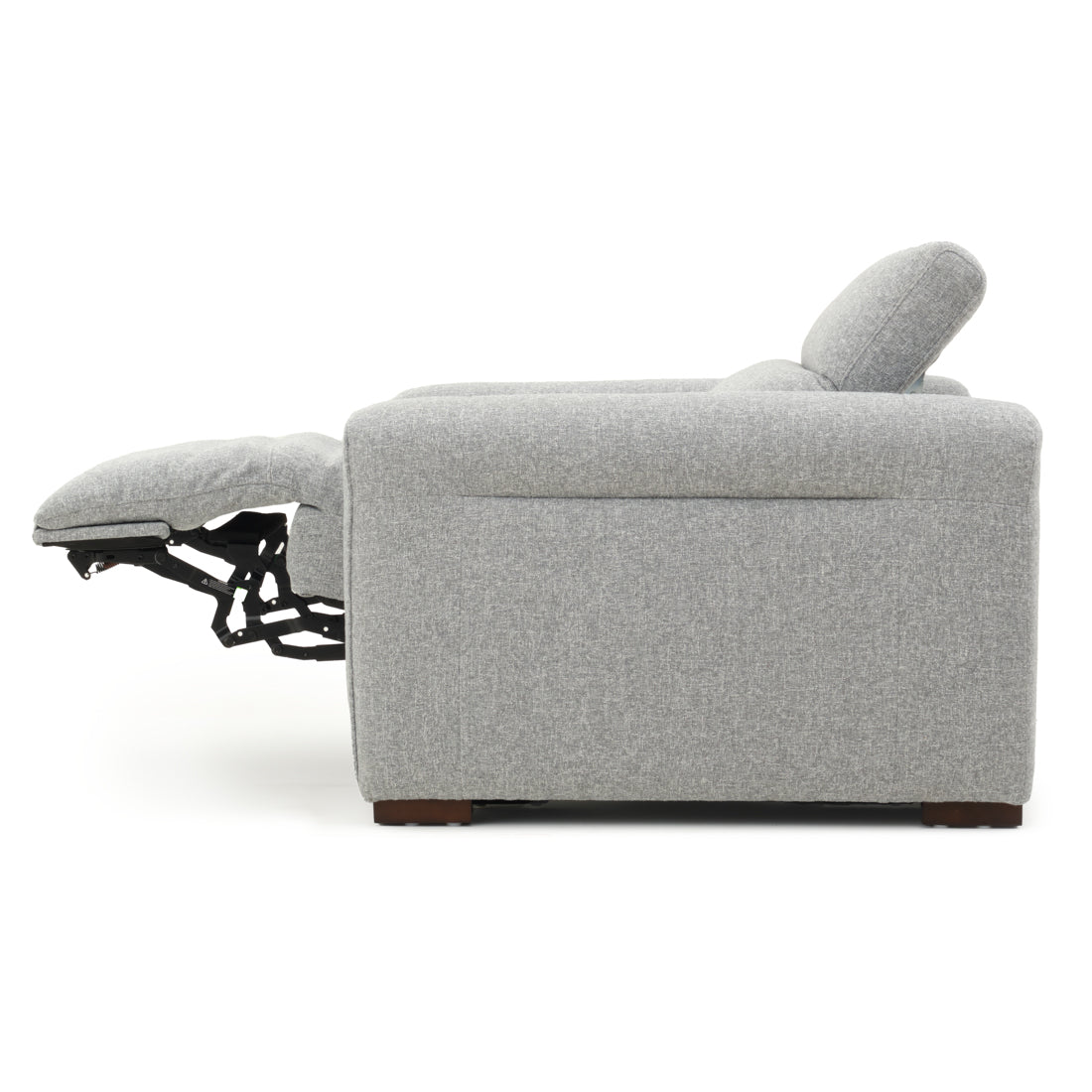 Niguel Reclining Accent Chair Light Grey