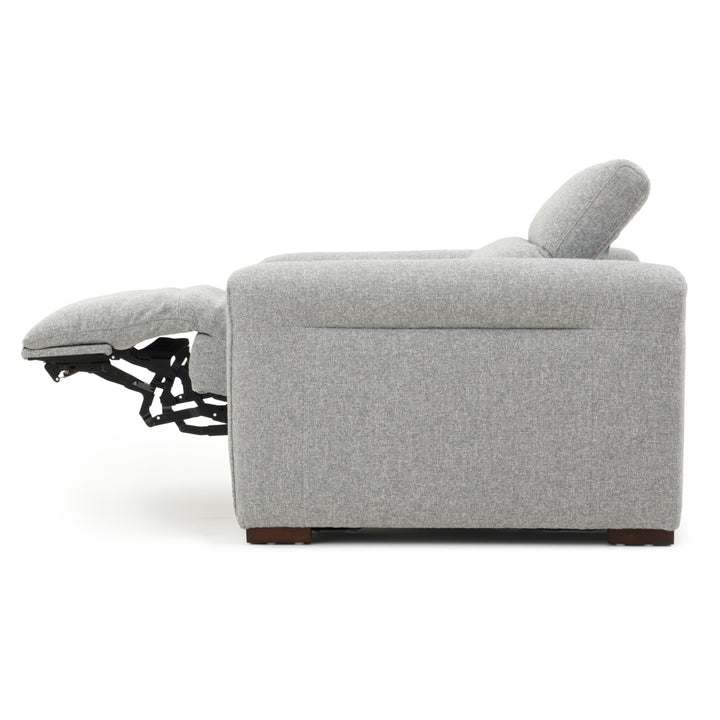 Niguel Reclining Accent Chair Light Grey
