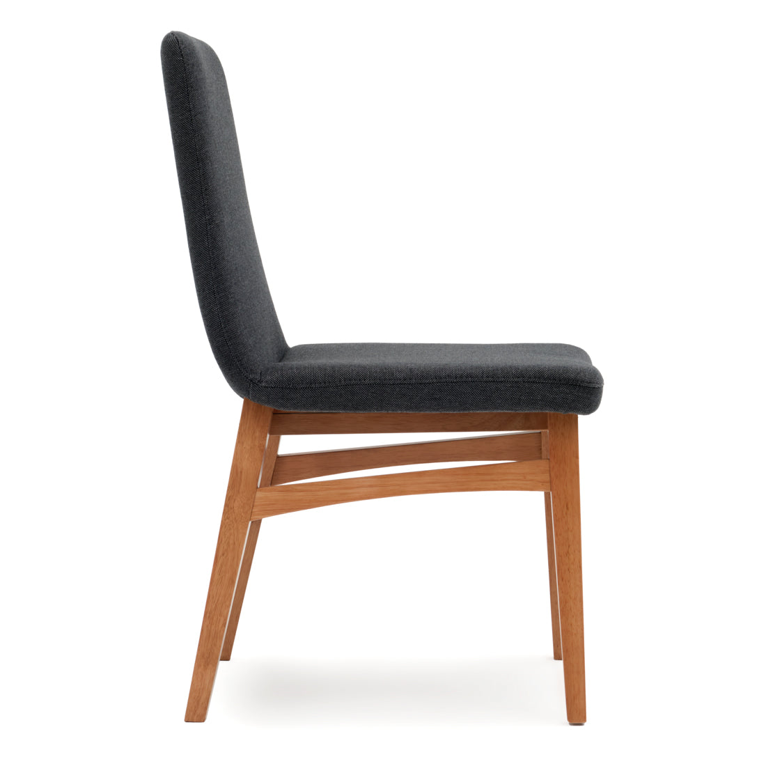 Naja Fabric Chair Dark Grey