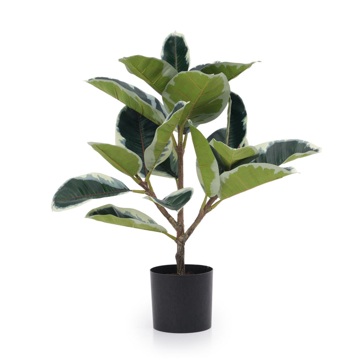 Rubber Artificial Plant Dark Green