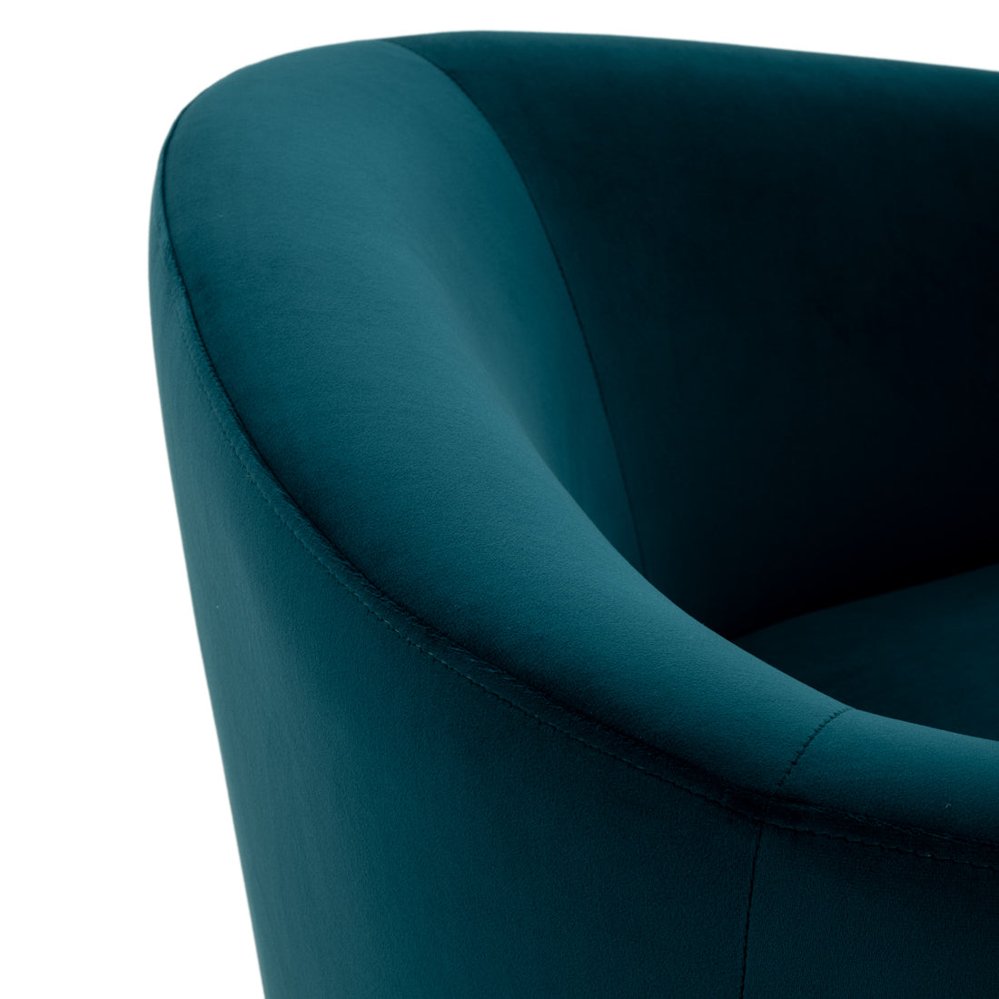 Wyle Swivel Accent Chair Teal