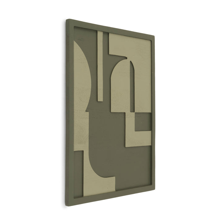Emu Wall Art Light Green