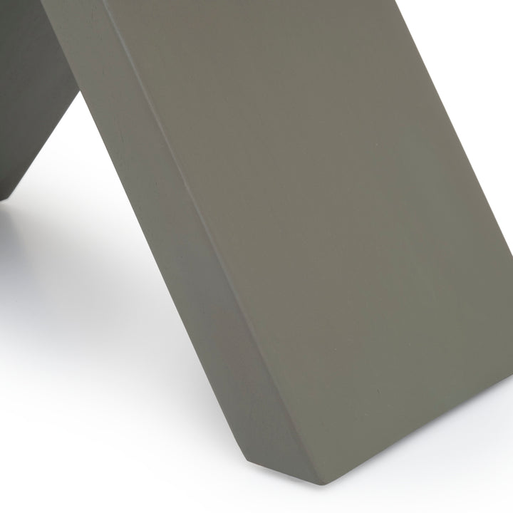 Siya Accent Stool Dark Green