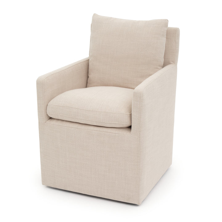 Nenli Fabric Armchair Beige