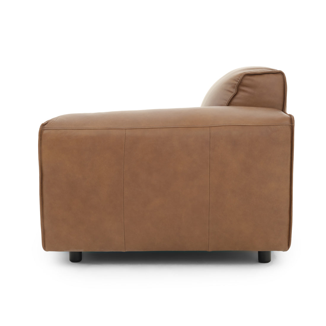 Nessa Modular Right Chair Dark Brown
