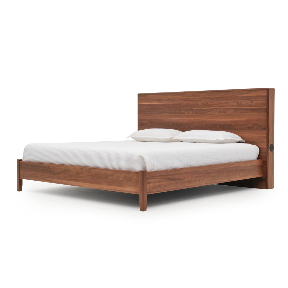 Edriana King Bed Dark Brown