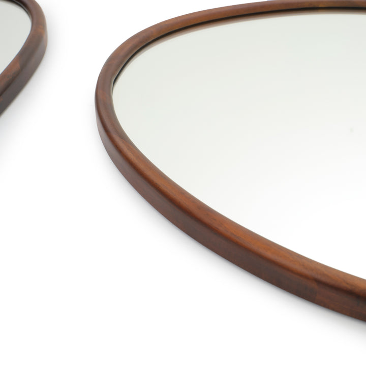 Nivoli Wall Mirror Dark Brown