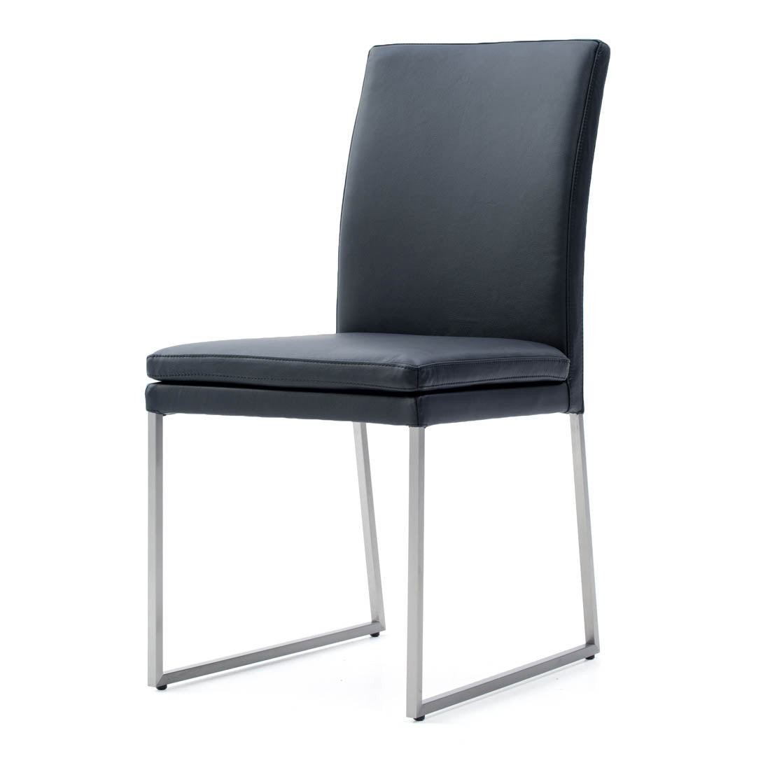 Ritz Leather Chair Black