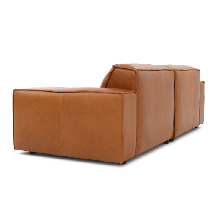 Nook Leather Modular Sofa Cognac