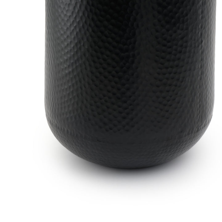 Nola Metal Vase Black